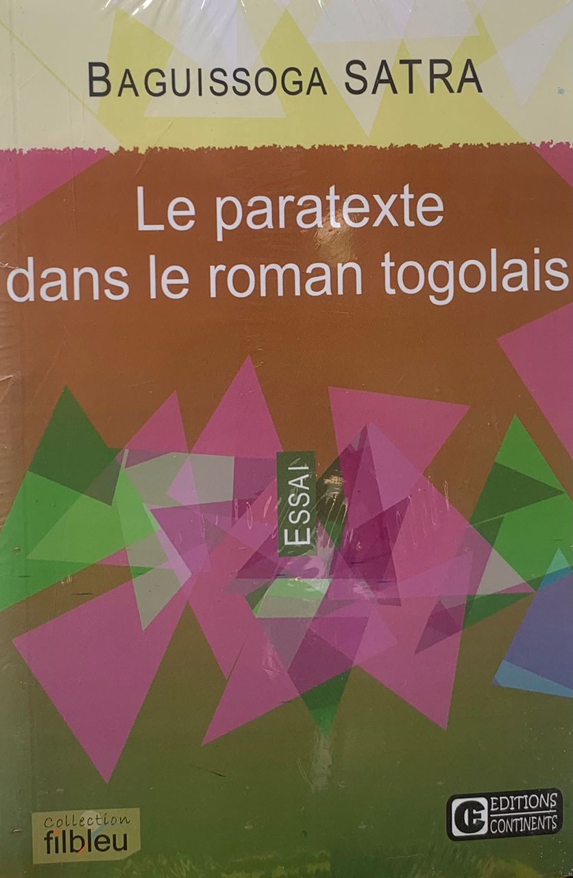 LE PARATEXTE DANS LE ROMANS TOGOLAIS
