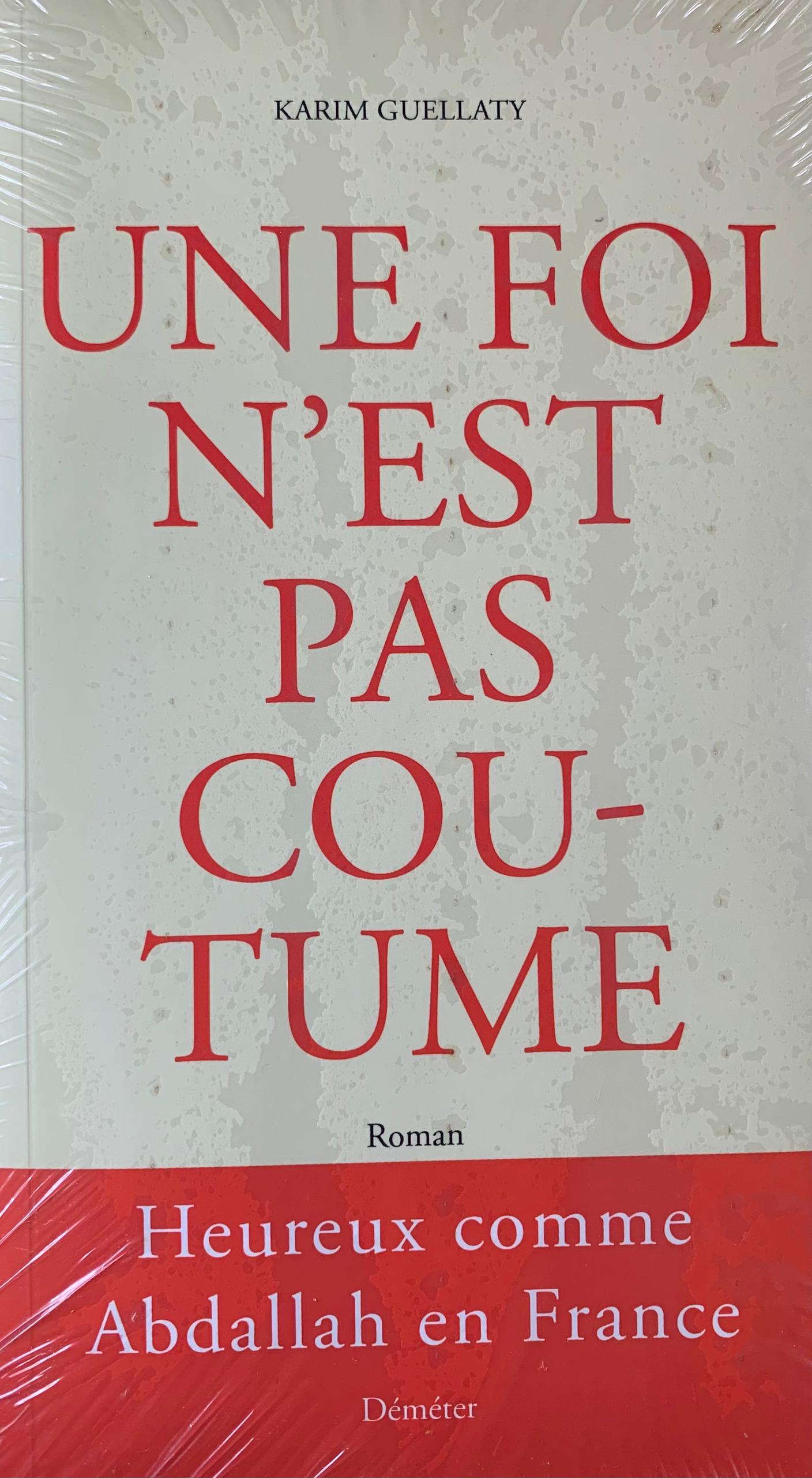UNE FOIS N'EST PAS COUTUME