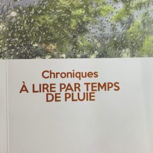 CHRONIQUES A LIRE PAR TEMPS DE PLUIE