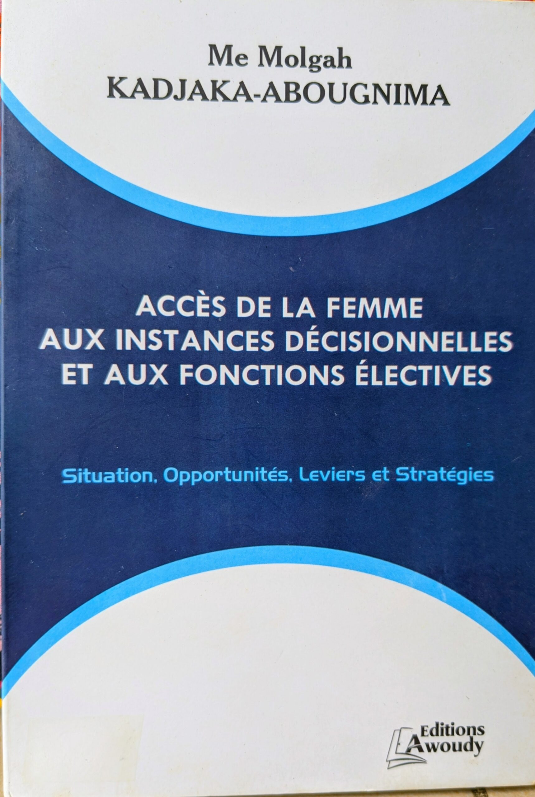ACCÈS DE LA FEMME AUX INSTANCES DÉCISIONNELLES ET AUX FONCTIONS ELECTIVES ELECTIVES