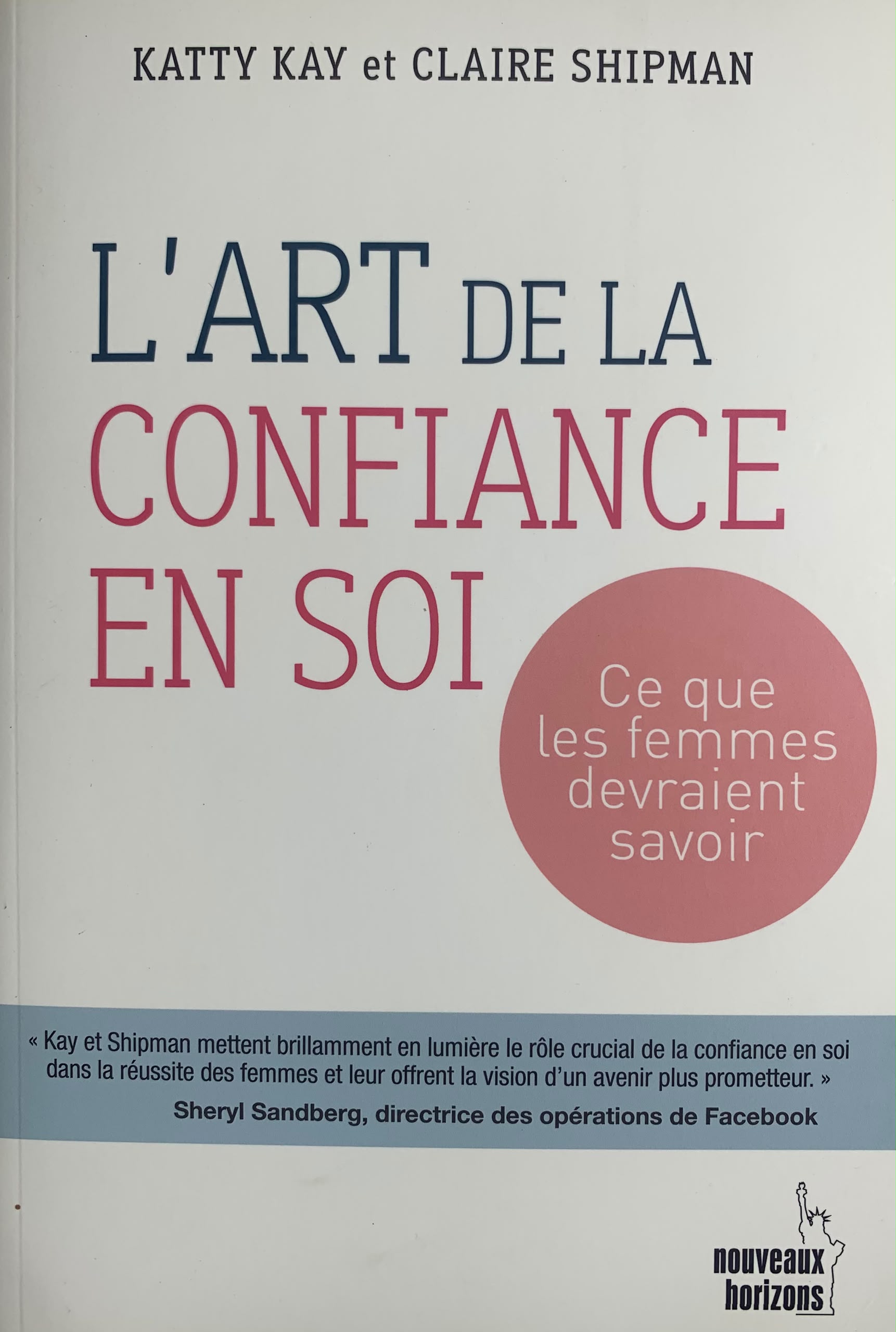 L'ART DE LA CONFIANCE EN SOI